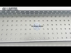 0.8mm Loch Dekorativ Perforierter Aluminiumblech zur Flüssigkeitsfiltration