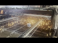 Hot Dip Galvanized 3D Kurvenzaun für Schulhaus Garten oder Spielplatz