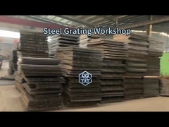 ISO9001 Heißgetränkte Verzinkte 32*5mm Stahlgitter für Gehwege