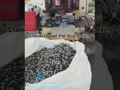 Metall-Pallringe aus Edelstahl zur Gasspülung und -destillation