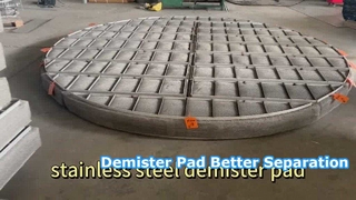 Demister-Pad aus Edelstahldrahtgeflecht