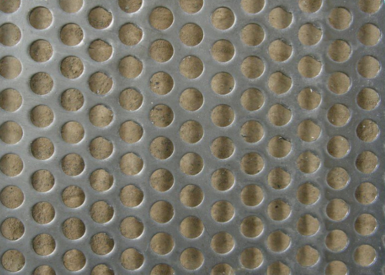 Stainless Steel Perforated Mesh Panel Custom Hole Patterns