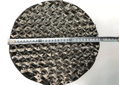 Petrochemical Metal Structured Packing Filler Hole 0.4 ~ 0.5mm Corrosion Resistant