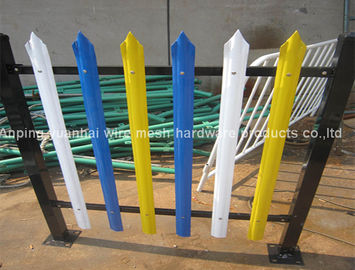Residential Garden Mild Steel Palisade Fence Panels , Palisade Security Fence Anti Vandal
