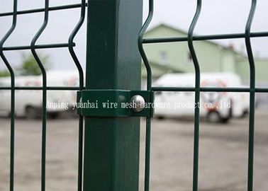 Decorative Galvanised Welded Wire Mesh Sheets , Garden Mesh Fence Pure White 3D