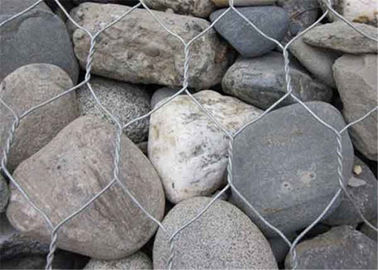 Hot Dipped Galvanized Gabion Stone Cage For Retaining Wall