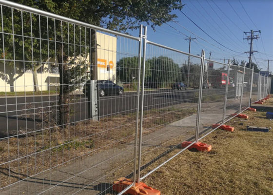 Low Carbon Steel Temporary Mesh Fencing for Event Crowd Control