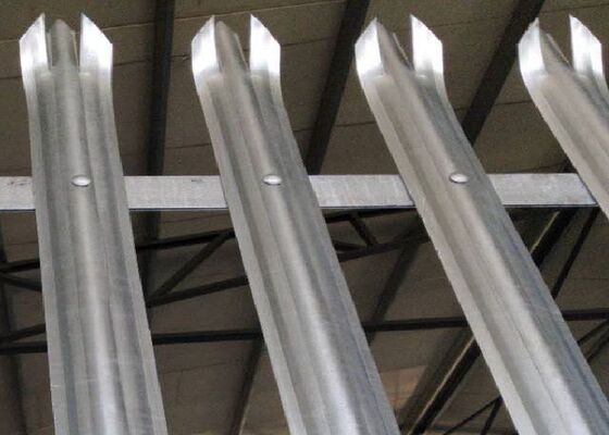 Steel Galvanized High Security Palisade Fence System