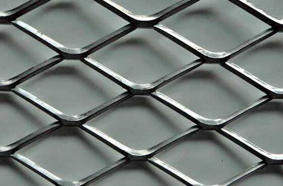Diamond Pattern Expanded Metal Mesh for Industrial Architectural Applications