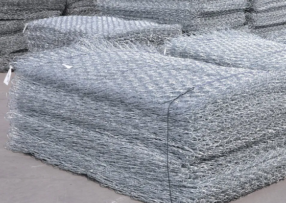 Galvanized  Gabion Box Stone Cage for River Protection 2*1*1m