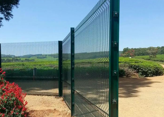 6.0mm Heavy Duty Hot Dip Galvanized Triangle Fence Panel 2.0x2.5m 50x200mm Wire Mesh