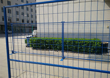 Hot Galvanized Temporary Mesh Fencing 1.8 X 2.4 Welded Mesh Mobile Fence
