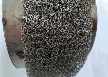 Metal Wire Mesh Demister Pad Customized Thickness High Demisting Efficiency 2-635 Mesh