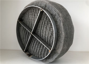 2-635 Mesh Braided Filter Demister , Mesh Pad Demister Gas Liquid Filter