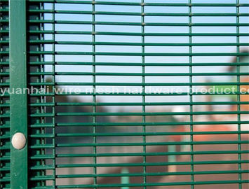 Metal 358 Security Fencing Powder Coated Galvanized Wire High Durability