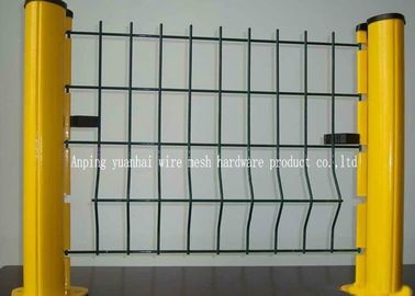 Triangle Welded Wire Garden Fence Easy Installation For Road / Transit
