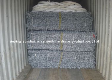 Durable Multifunction Gabion Wire Mesh 2-3.5mm 60*80 80*100 100*120mm Aperture