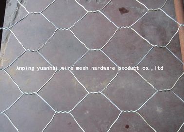Twill Weave Gabion Wire Mesh Hexagonal Hole Shape For Children Playground