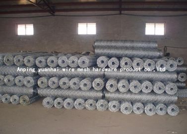 Twill Weave Gabion Wire Mesh Hexagonal Hole Shape For Children Playground