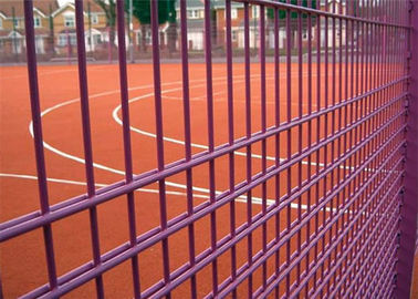 Double Loop Ornamental Wire Fencing , Twin Wire Fence Easily Assembled For Gardens