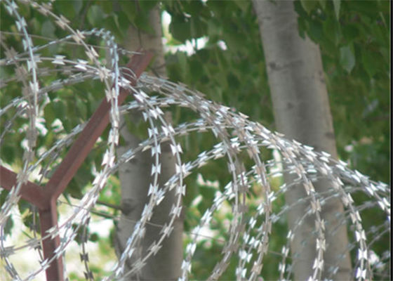 Stainless Steel 201  BTO-22 Concertina Razor Wire Fencing