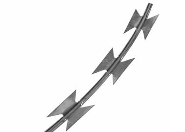 Custom Concertina Razor Barbed Wire Corrosion Resistance Simple Installation