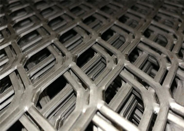 Aluminium Steel Expanded Metal Wire Mesh Good Rigidity For Building Outer Wall