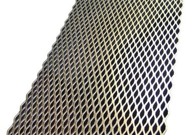 Corrosion Resistance Expanded Metal Wire Mesh Diamond / Hexagonal Hole