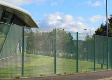 Powder Coated 358 Security Fencing Horizontal Wire 3.2mm Panel Size 2.4*2.1m