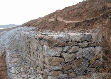 Durable PVC Coated Gabion Wire Mesh Heavy Duty Gauge 2-3.5mm For Farm