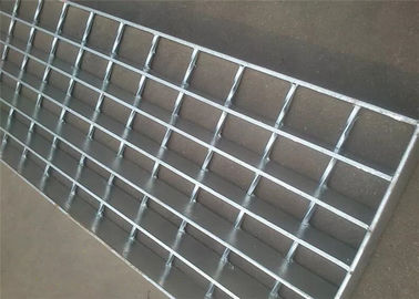 Ventilated Stainless Steel Open Grid Flooring Twisted / Round Bar Light Weight