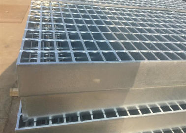 Square / Rectangular Steel Walkway Grating Surface Treatment Thickness 0.3-0.8mm