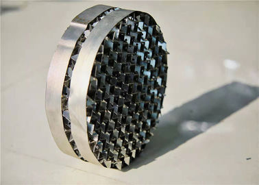 Metal Corrugated Structured Tower Packing For Distillation Of Gas - Liquid