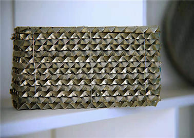 304 304L Metal Tower Structured Column Packing For Gas Liquid Distribution