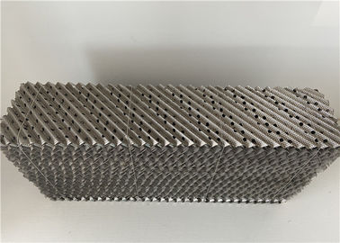 Anti Clogging SS Metal Structured Packing Metal Wire Gauze Packing 125Y