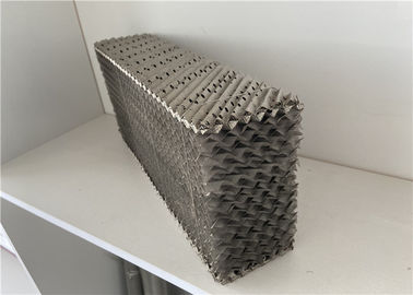 Structured Column Metal Tower Packing For Distribution Of Gas - Liquid