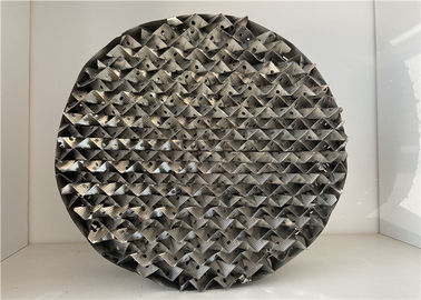 Structured Column Metal Tower Packing For Distribution Of Gas - Liquid