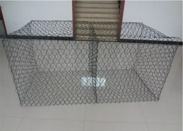 2.8mm Galvanized Rock Filled Gabion Wire Mesh Baskets