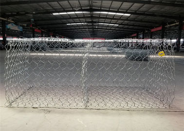 Hexagonal 2.7mm Gabion Wire Mesh Basket Stone Cage As Retaining Wall