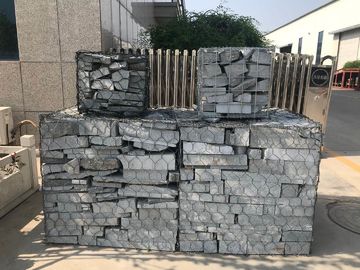2-3.5mm Galvanized Gabion Box / Welded Hexagonal Wire Mesh For Protection