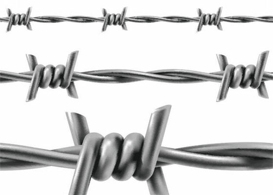  Double Twist Steel Barbed Wire 12X14 Gauge 25kg/Roll