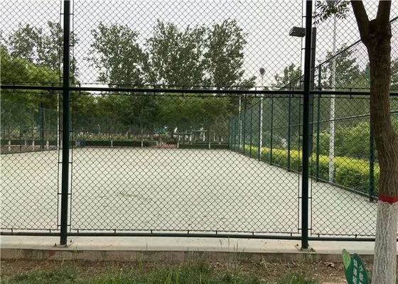 ISO Green PVC Coated Rapid Mesh Temporary Fencing 4.0mm 60x60mm For Garden