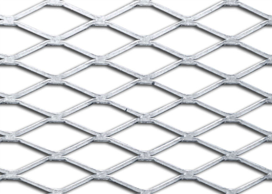 Galvanisierter Streckmetall-Metalldraht Mesh With Diamond Hole 25 * 50mm 1,2 * 2.4m