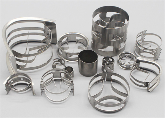 SS 316 Metall-Pall-Ringe zur Verpackung für die Gasreinigung 38 mm*38*0,6 mm Iso9001