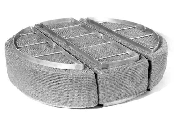 Ss 304 Demister Pad verbessert die Filtrationseffizienz mit einer Filterrate von 99,9%