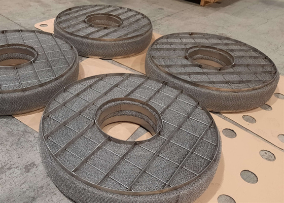 Oem Drahtnetz Demister Pad Flüssiggastrennung Pharmazeutische Produktion
