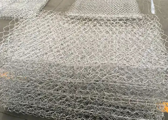 Gewickeltes Gabion-Drahtnetz-Loch 60x80mm / 80x100mm / 100x120mm