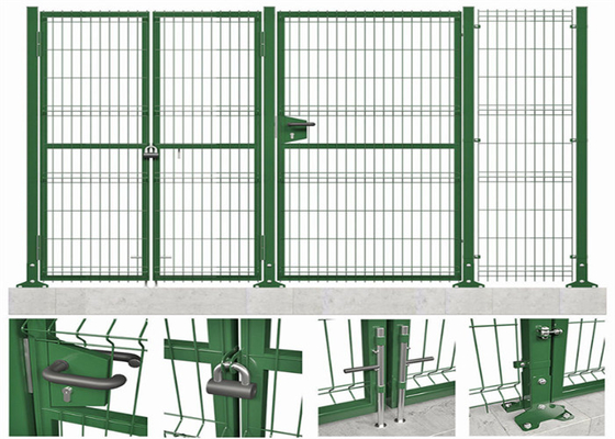 PVC-beschichtete Dreieckszaunplatte 0,83 M für Schule/Haus/Garten/Spielplatz