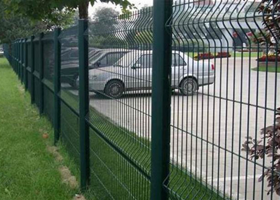 PVC-beschichtetes Dreiecksabzweigungszaun für Spielplatzgarten 1,8*2,5m