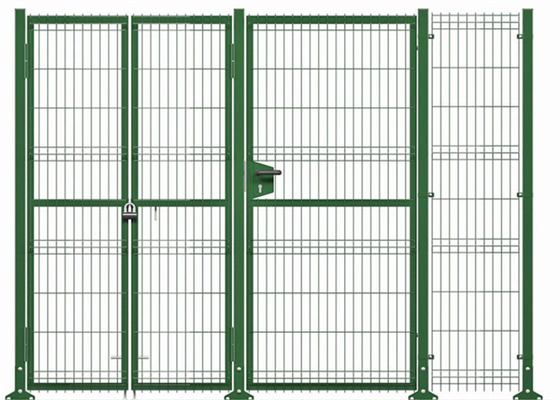 3D Garten Dreieck Biege Zaun für Wohnraum 1,8 * 3m 75 * 200mm Loch